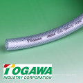 Flexible braided MEGA Sun Braid hose. Manufactured by Togawa Industry. Made in Japan (specification of flexible hose pipe)